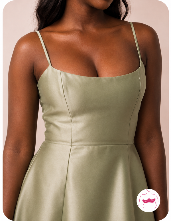 Best for strapless & thin-strap tops